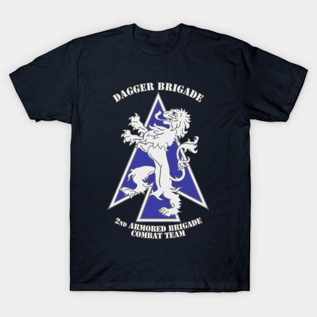 2nd Armored Brigade Combat Team T-Shirt by MBK